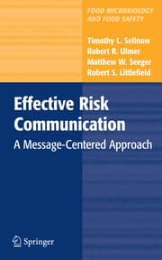 Cover von Effective Risk Communication