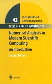 Cover von Numerical Analysis in Modern Scientific Computing
