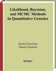 Cover von Likelihood, Bayesian and MCMC Methods in Quantitative Genetics