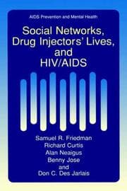 Cover von Social Networks, Drug Injectors Lives, and HIV/AIDS