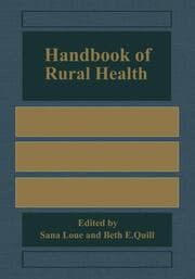 Cover von Handbook of Rural Health