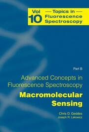 Cover von Advanced Concepts in Fluorescence Sensing