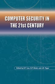 Cover von Computer Security in the 21st Century