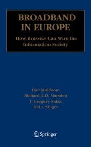 Cover von Broadband in Europe