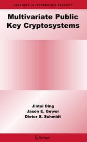 Cover von Multivariate Public Key Cryptosystems