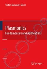 Cover von Plasmonics: Fundamentals and Applications