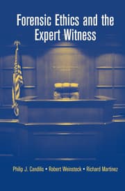 Cover von Forensic Ethics and the Expert Witness