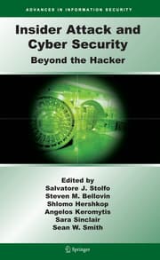 Cover von Insider Attack and Cyber Security
