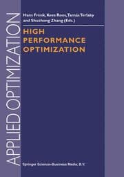 Cover von High Performance Optimization