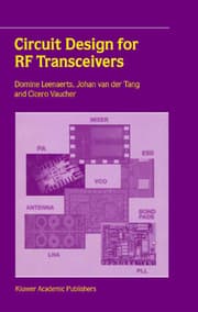 Cover von Circuit Design for RF Transceivers