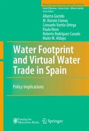 Cover von Water Footprint and Virtual Water Trade in Spain