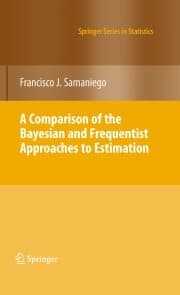 Cover von A Comparison of the Bayesian and Frequentist Approaches to Estimation