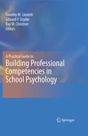 Cover von A Practical Guide to Building Professional Competencies in School Psychology