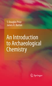 Cover von An Introduction to Archaeological Chemistry
