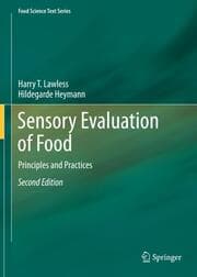 Cover von Sensory Evaluation of Food