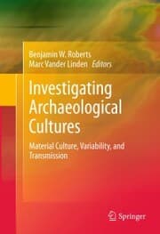 Cover von Investigating Archaeological Cultures