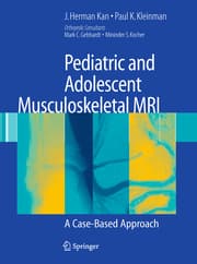 Cover von Pediatric and Adolescent Musculoskeletal MRI