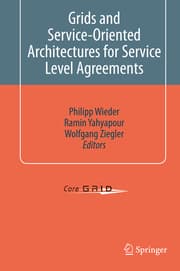 Cover von Grids and Service-Oriented Architectures for Service Level Agreements