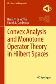 Cover von Convex Analysis and Monotone Operator Theory in Hilbert Spaces