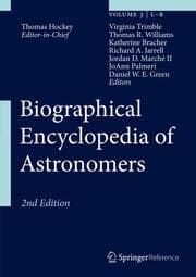 Cover von Biographical Encyclopedia of Astronomers