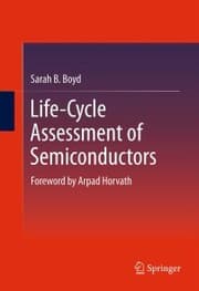Cover von Life-Cycle Assessment of Semiconductors