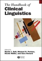 Cover von The Handbook of Clinical Linguistics