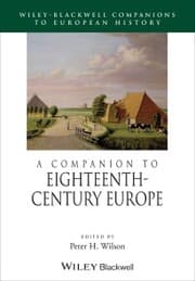 Cover von A Companion to Eighteenth-Century Europe