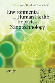 Cover von Environmental and Human Health Impacts of Nanotechnology