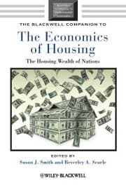 Cover von The Blackwell Companion to the Economics of Housing
