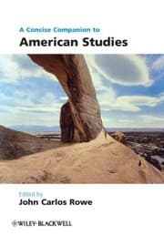 Cover von A Concise Companion to American Studies