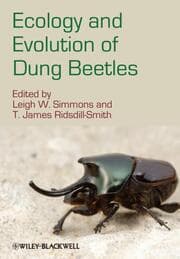 Cover von Ecology and Evolution of Dung Beetles