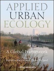 Cover von Applied Urban Ecology