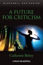 Cover von A Future for Criticism
