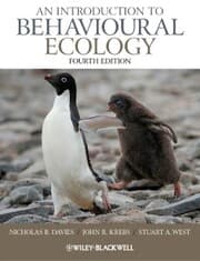 Cover von An Introduction to Behavioural Ecology