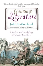 Cover von Curiosities of Literature