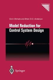 Cover von Model Reduction for Control System Design
