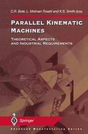 Cover von Parallel Kinematic Machines