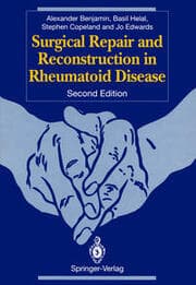Cover von Surgical Repair and Reconstruction in Rheumatoid Disease