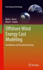 Cover von Offshore Wind Energy Cost Modeling