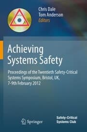 Cover von Achieving Systems Safety