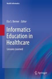 Cover von Informatics Education in Healthcare