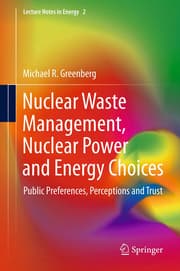 Cover von Nuclear Waste Management, Nuclear Power and Energy Choices