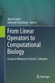 Cover von From Linear Operators to Computational Biology