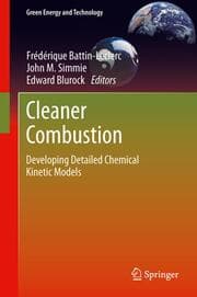 Cover von Cleaner Combustion