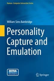 Cover von Personality Capture and Emulation