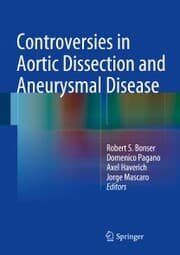 Cover von Controversies in Aortic Dissection and Aneurysmal Disease