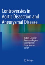 Cover von Controversies in Aortic Dissection and Aneurysmal Disease
