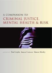 Cover von A Companion to Criminal Justice, Mental Health and Risk