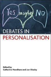 Cover von Debates in Personalisation
