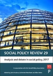 Cover von Social Policy Review 29